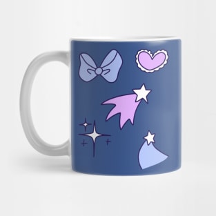 Hearts Bows and Stars Mug